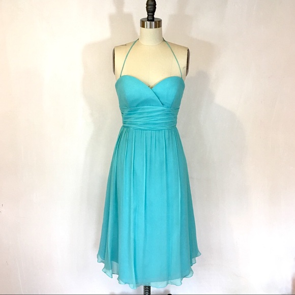 Melissa Sweet Dresses & Skirts - Melissa Sweet | silk chiffon strapless bridesmaid